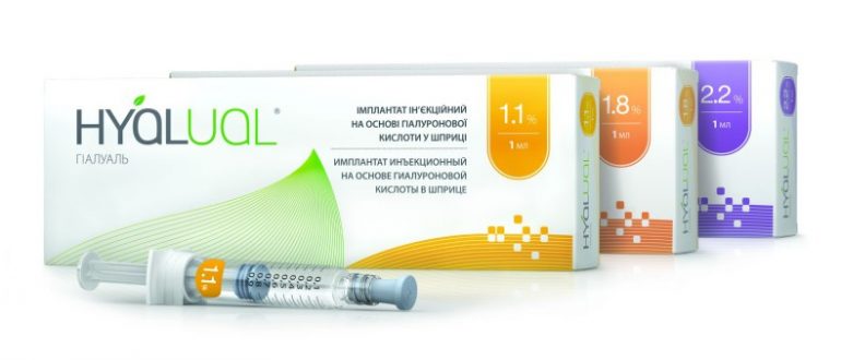 Биоревитализация Гиалуаль (Hyalual) с янтарной кислотой
