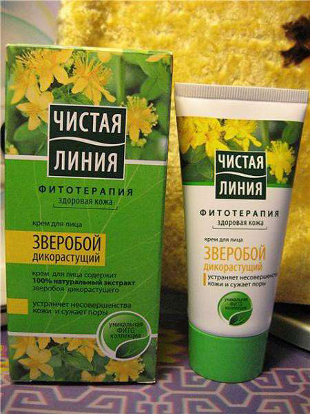 Чистая линия «Зверобой дикорастущий»