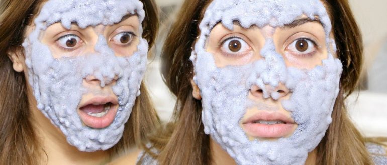 пузырьковые маски для лица