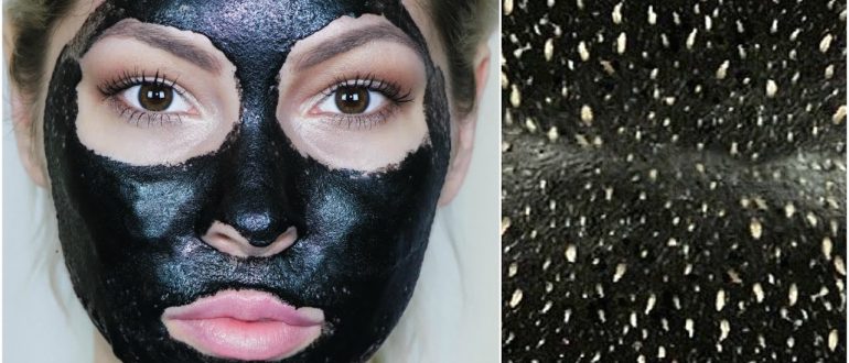 Маска для лица от черных точек