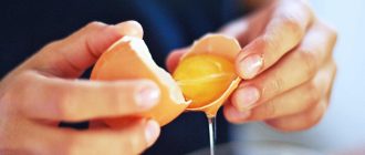 Маски на основе яичного белка