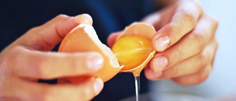 Маски на основе яичного белка