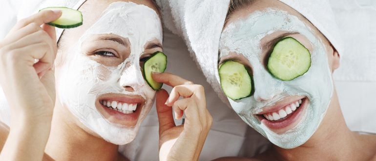 Огуречная маска для лица