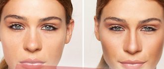 Техники выполнения контуринга носа – картошкой, с горбинкой, широкого